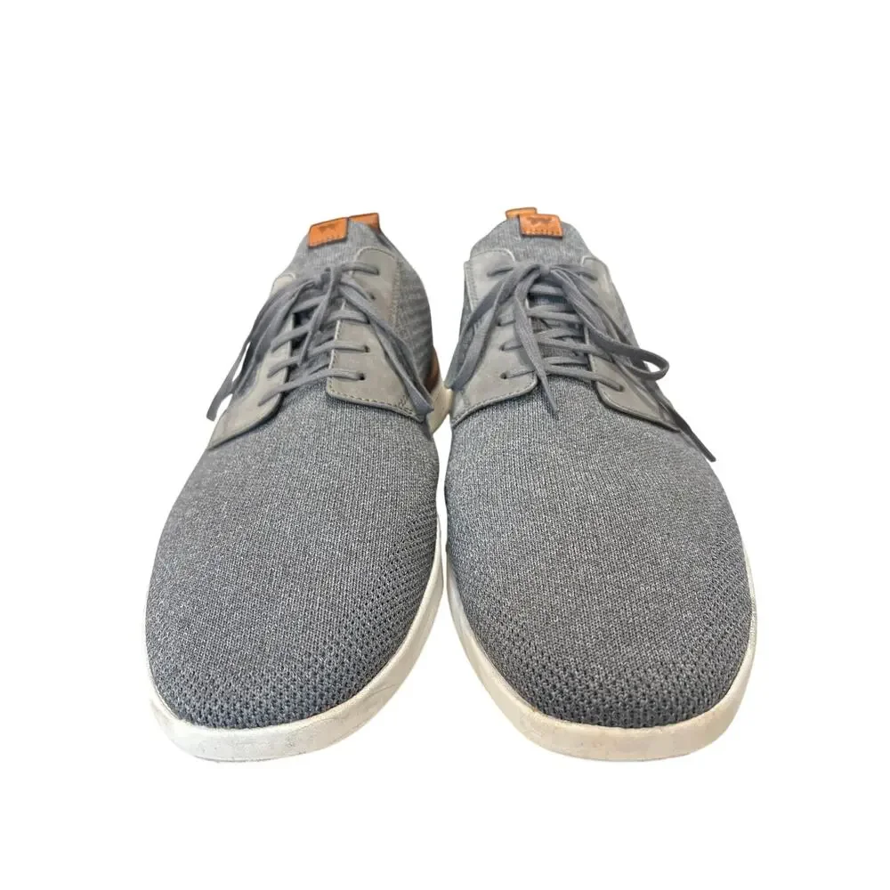 Wolf & Shepherd Size 13 SwiftKnit Derby sneakers gray knitted upper